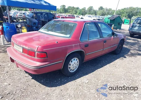 1992 Chevrolet Lumina из США, поврежденный, VIN 2G1WL54TXN9233232